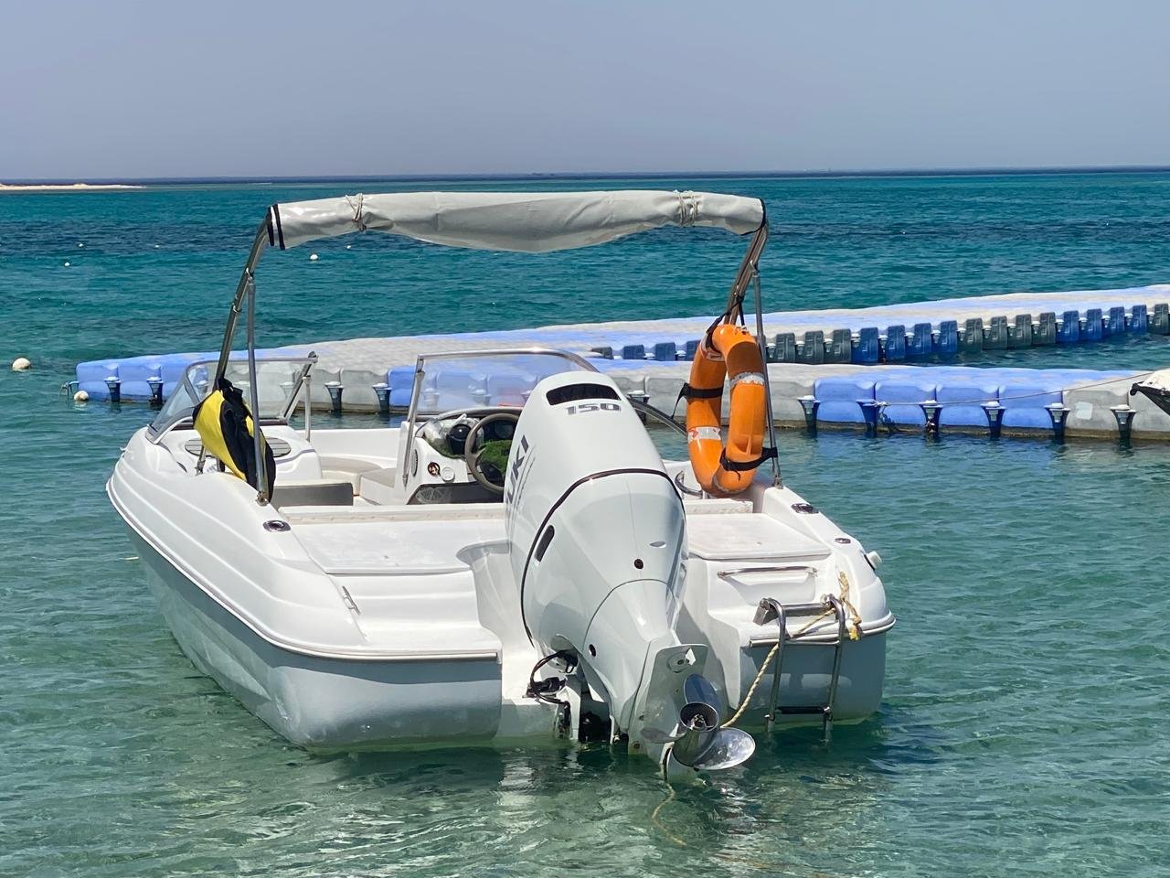 Zodiac dive boat